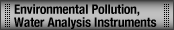 Environmental Pollution, Water Analysis Instruments for Water Quality Evalution of Color, Turbidity, and Particles.